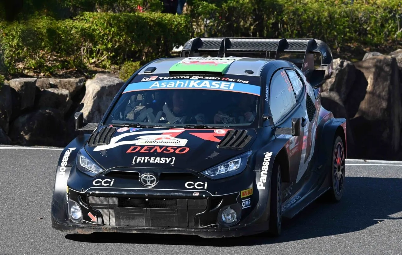 WRC Action in Japan